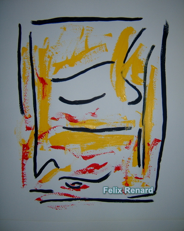 Felix Renard painting - Belle de MontCours - 2024 