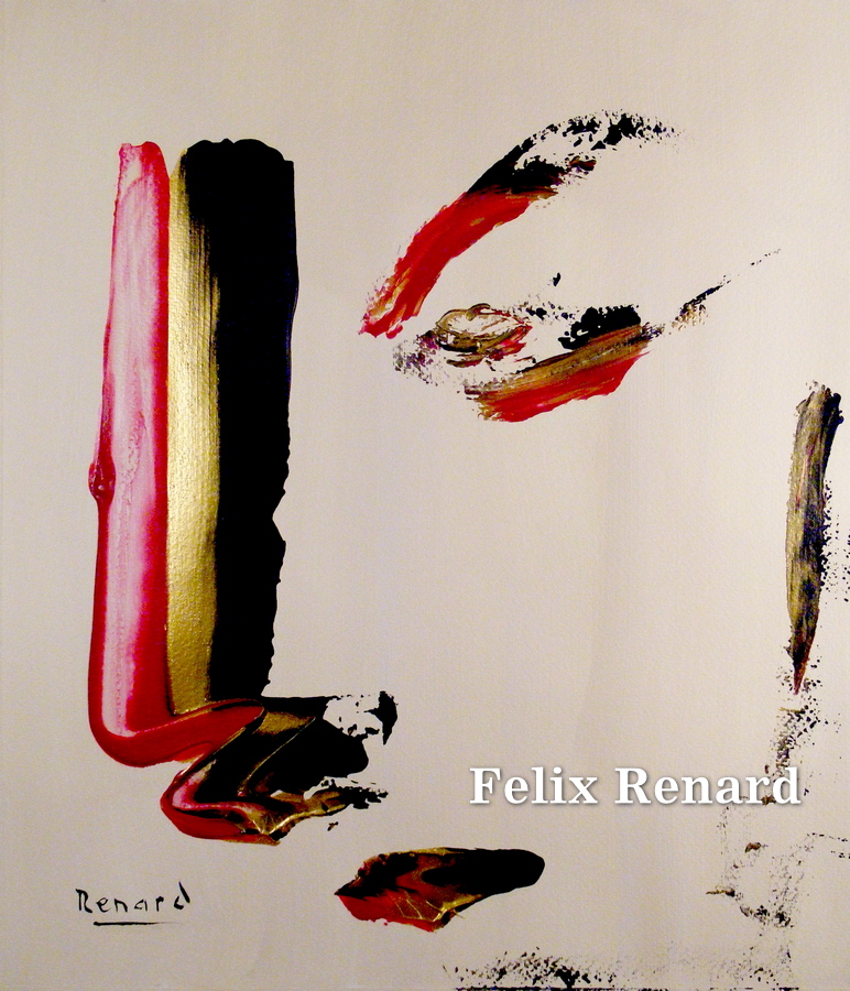 Felix Renard Painting - Elle-Rose de MontCours - 2017